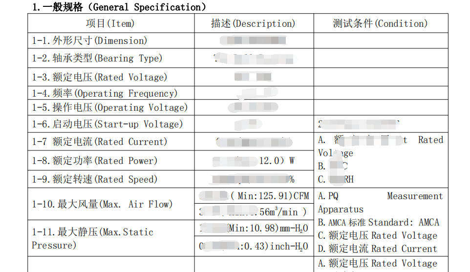 什么是散熱風(fēng)扇規(guī)格書(shū)（附獲取方法）